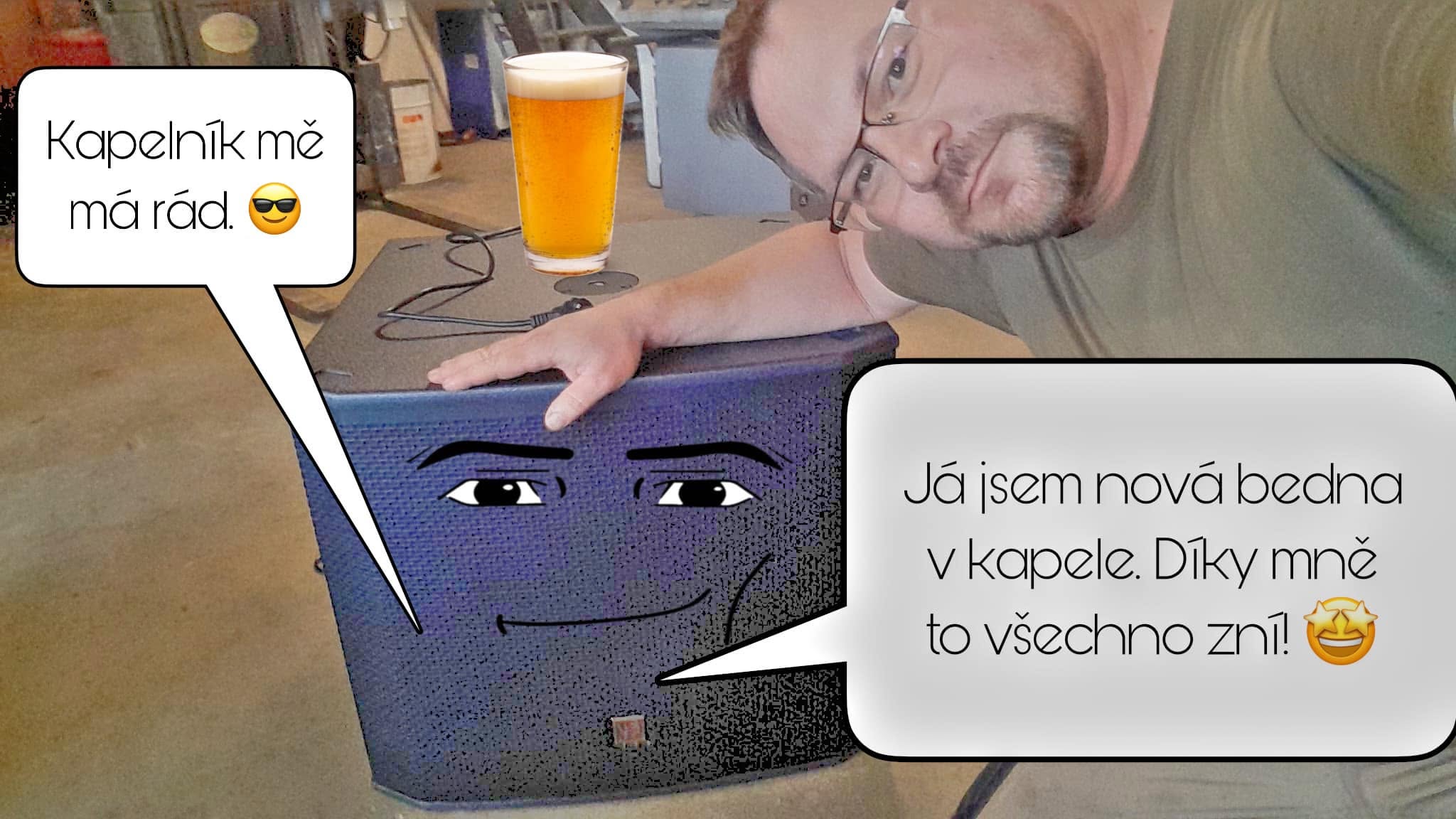 Momentka ze zákulisí a zkoušky