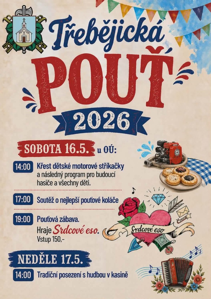 Plakát: Třebějická Pouť 2026